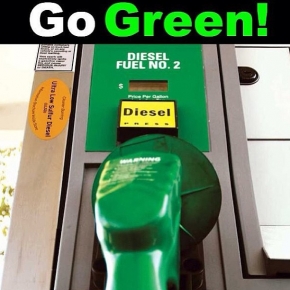Go Green Diesel Truck Meme